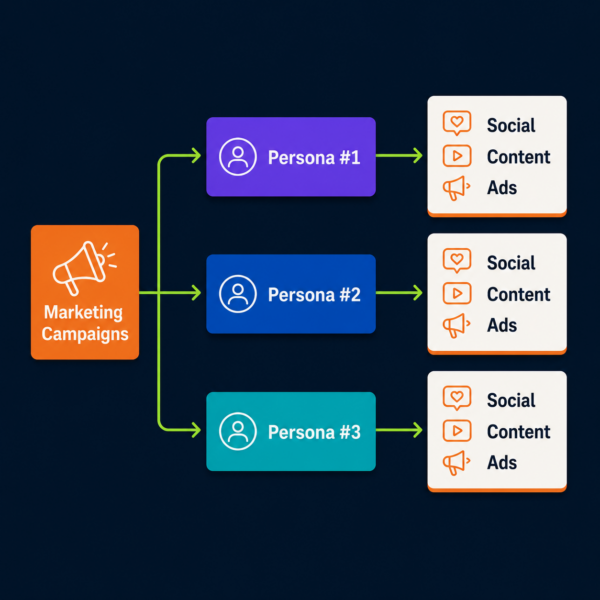 Marketing to multiple personas