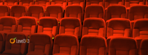 Red Chairs in a theater