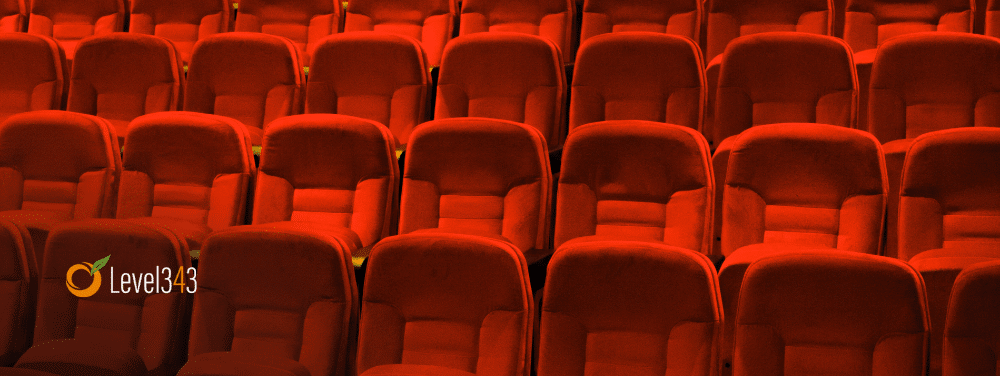 Red Chairs in a theater