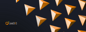 consistency in marketing concept: consistently sized and colored pyramids, carefully placed to provide a uniform look