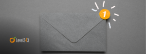 email envelope with notification