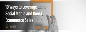 10 ways to boost ecommerce sales