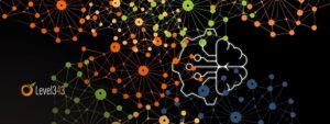 link reputation concept - icon of a brain with colored links leading outwards