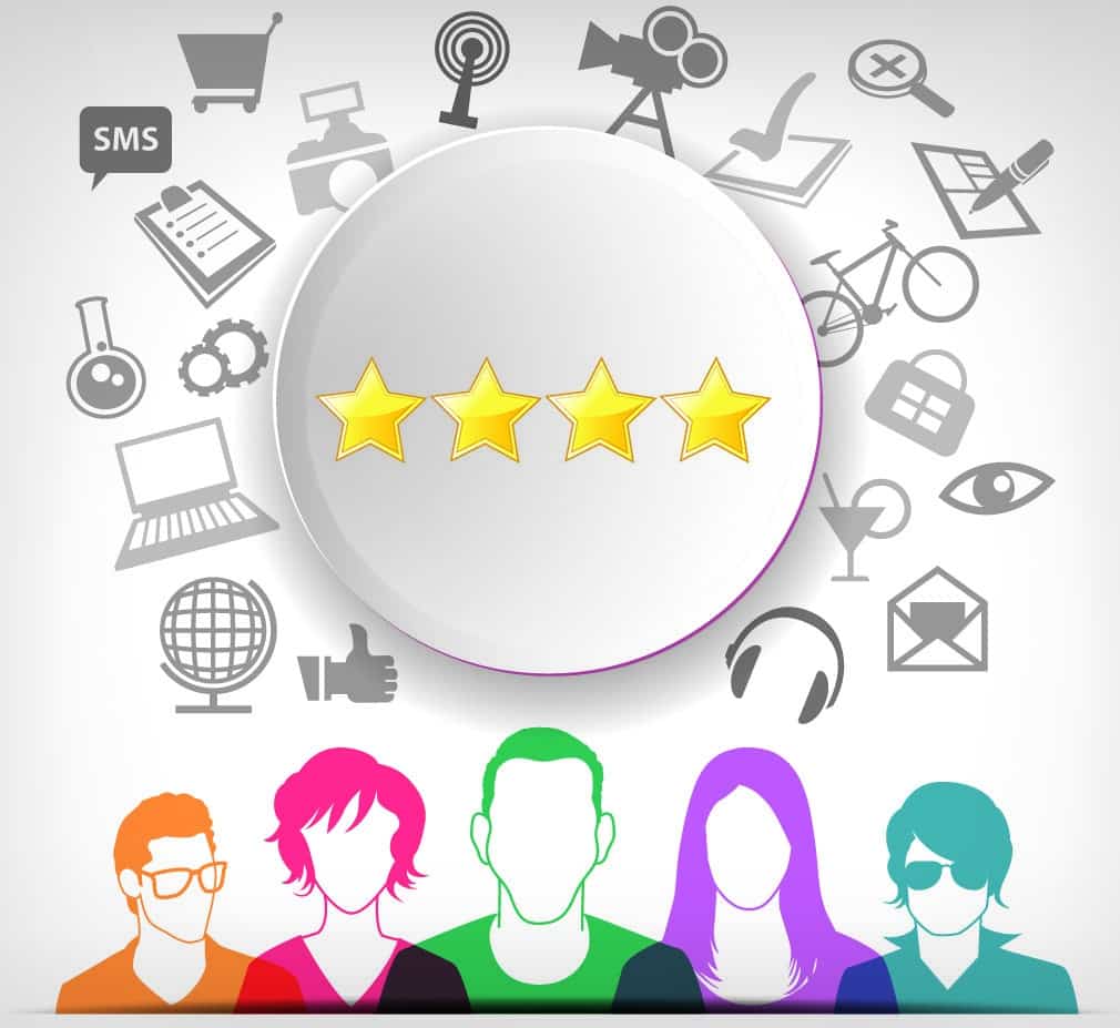 customer feedback and ratings