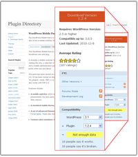 Wordpress Plugin Download Information