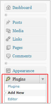 Wordpress Plugins Navigation