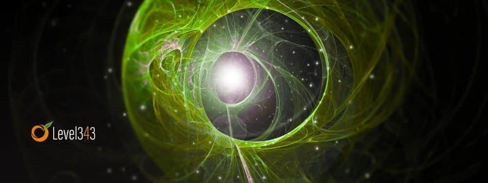 an abstract circular fractal as a concept for quantum computing
