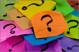 questions or decision making concept