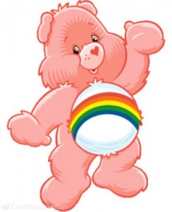 The fuzzy, feel good business world... with rainbows The fuzzy, feel good business world... with rainbows (and care bears)