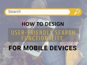User Friendly Search Design