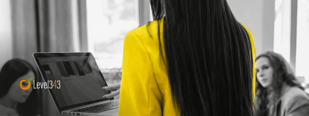 women in tech discussing business