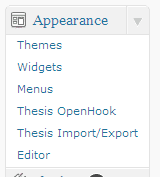 Changing Themes in WordPress